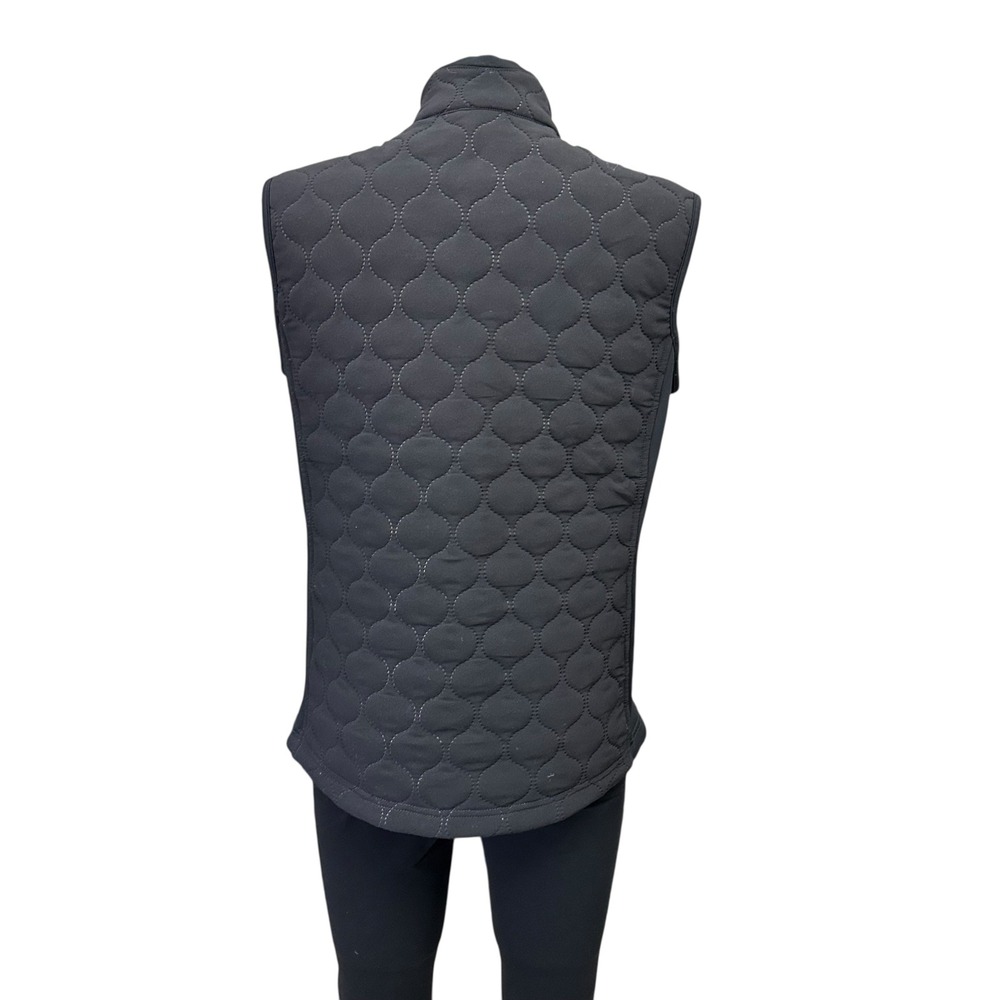 Brooks womens Shelter Tech Quilted Full Zip Vest sz L Weather Gear Layering - Picture 6 of 10